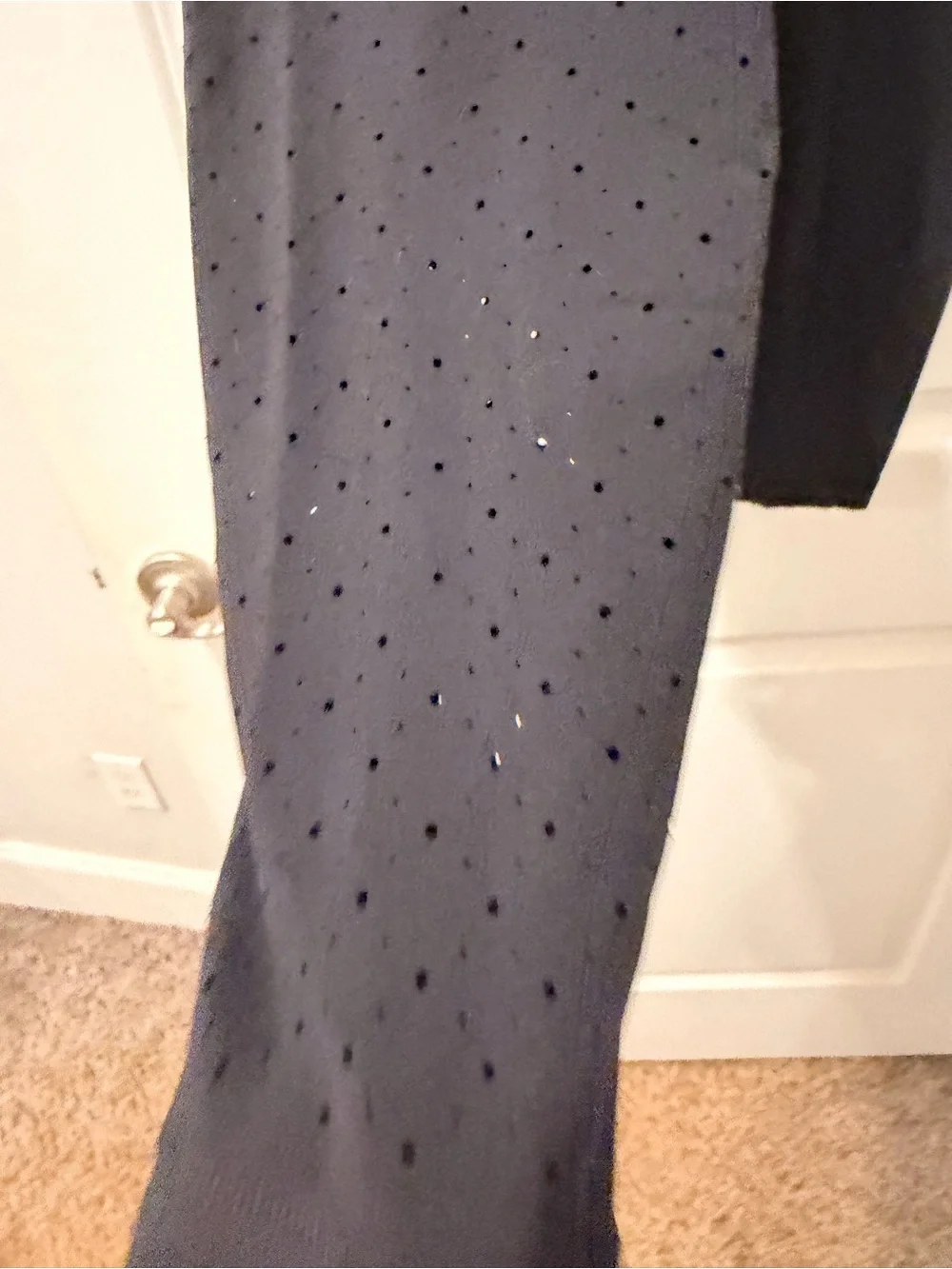 Lululemon laser cut black full length leggings